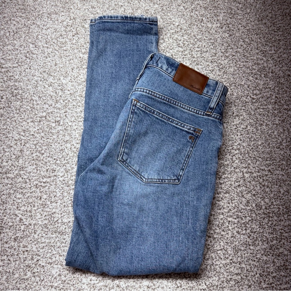 Women’s Madewell Light Blue 9” High-Rise Skinny‎ Jeans Size 26x27